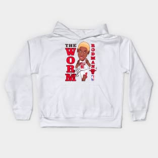 Vintage Dennis Rodman The Worm Kids Hoodie